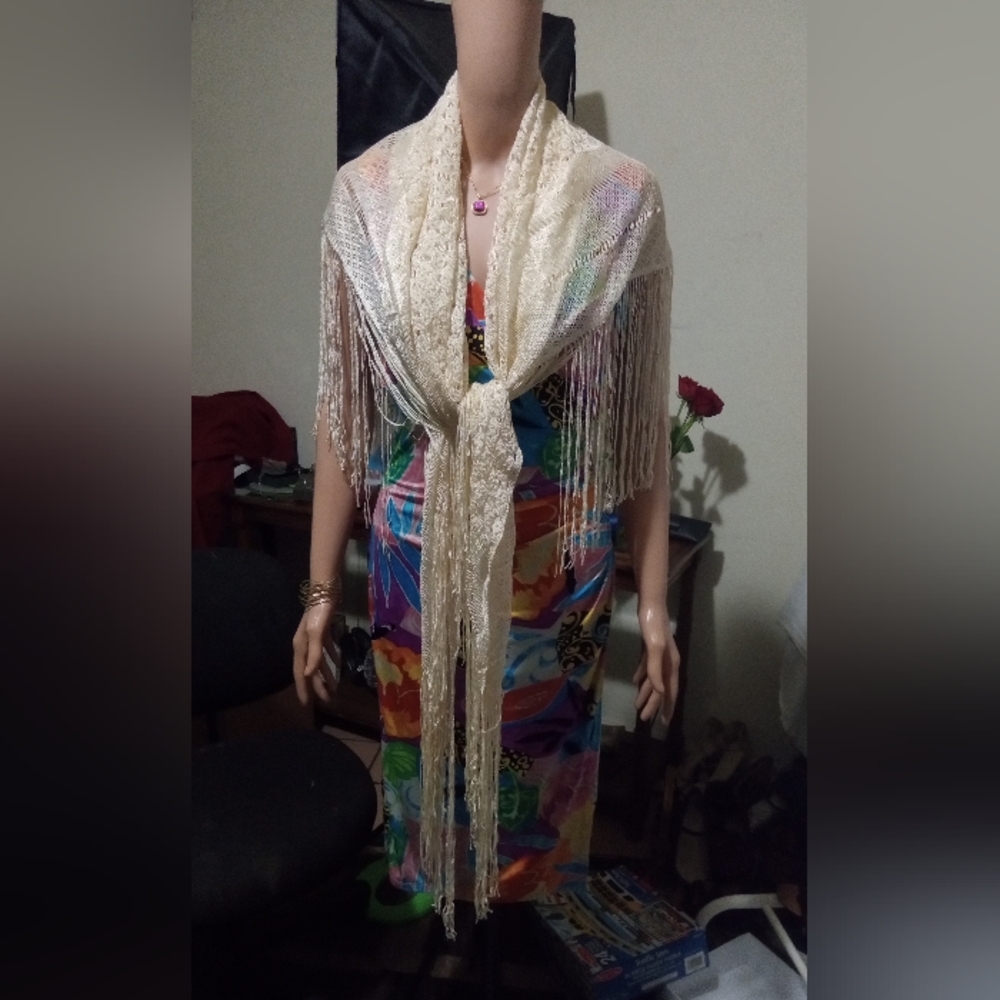 Lauren Ralph Lauren colorful tropical floral faux wrap bodycon dress size M NWOT - Picture 10 of 14